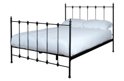 Silentnight Carrington Double Bed Frame - Matt Black